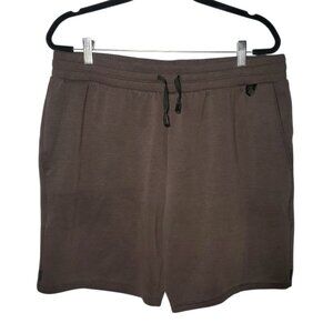 Under Armour Unstoppable Knit Shorts Men's XL Brown Sweatshorts Pull-On